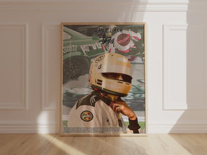 Evan Clark x Stussy Poster