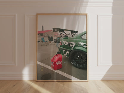 Stüssy Motorsport Fuel Poster