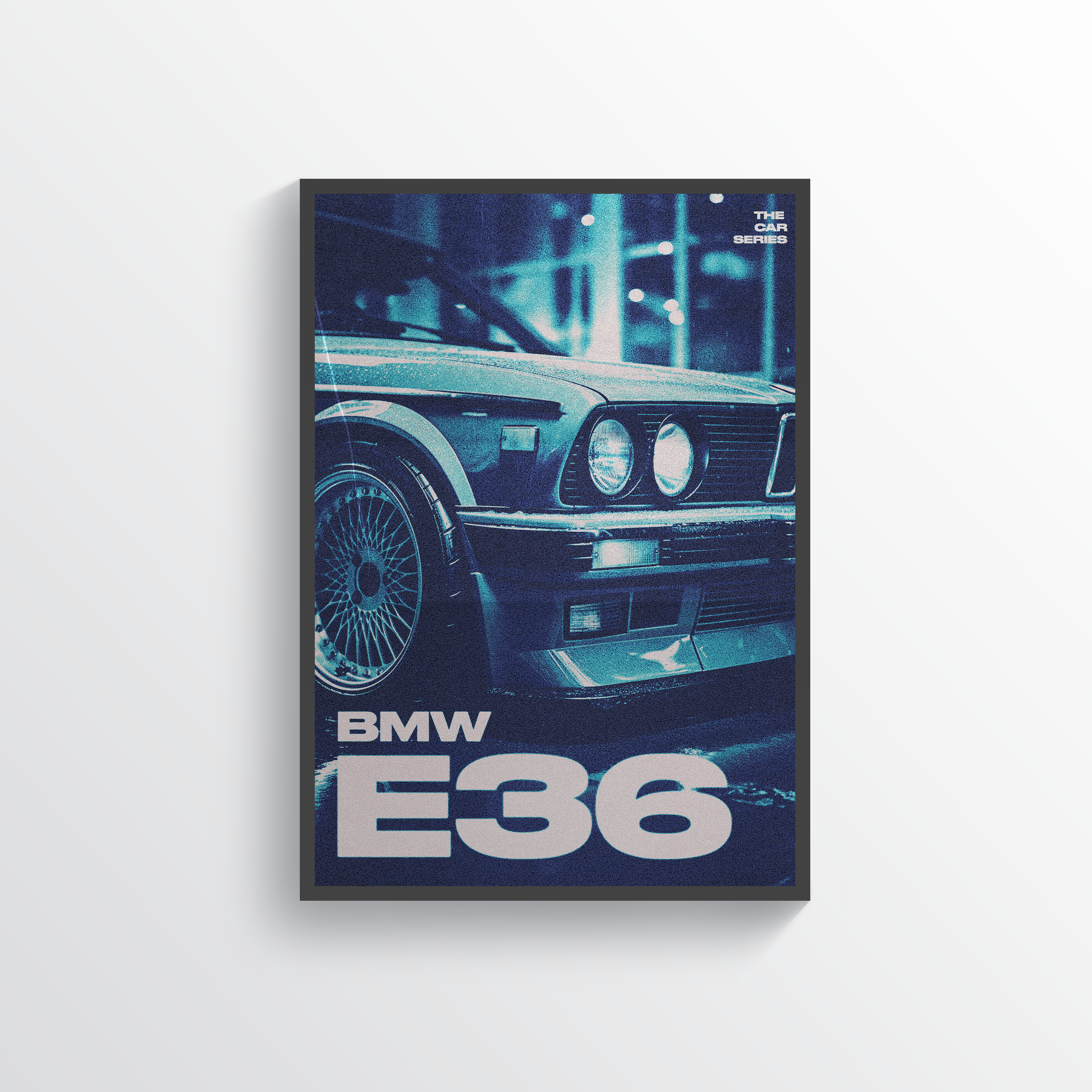 BMW E36 Poster