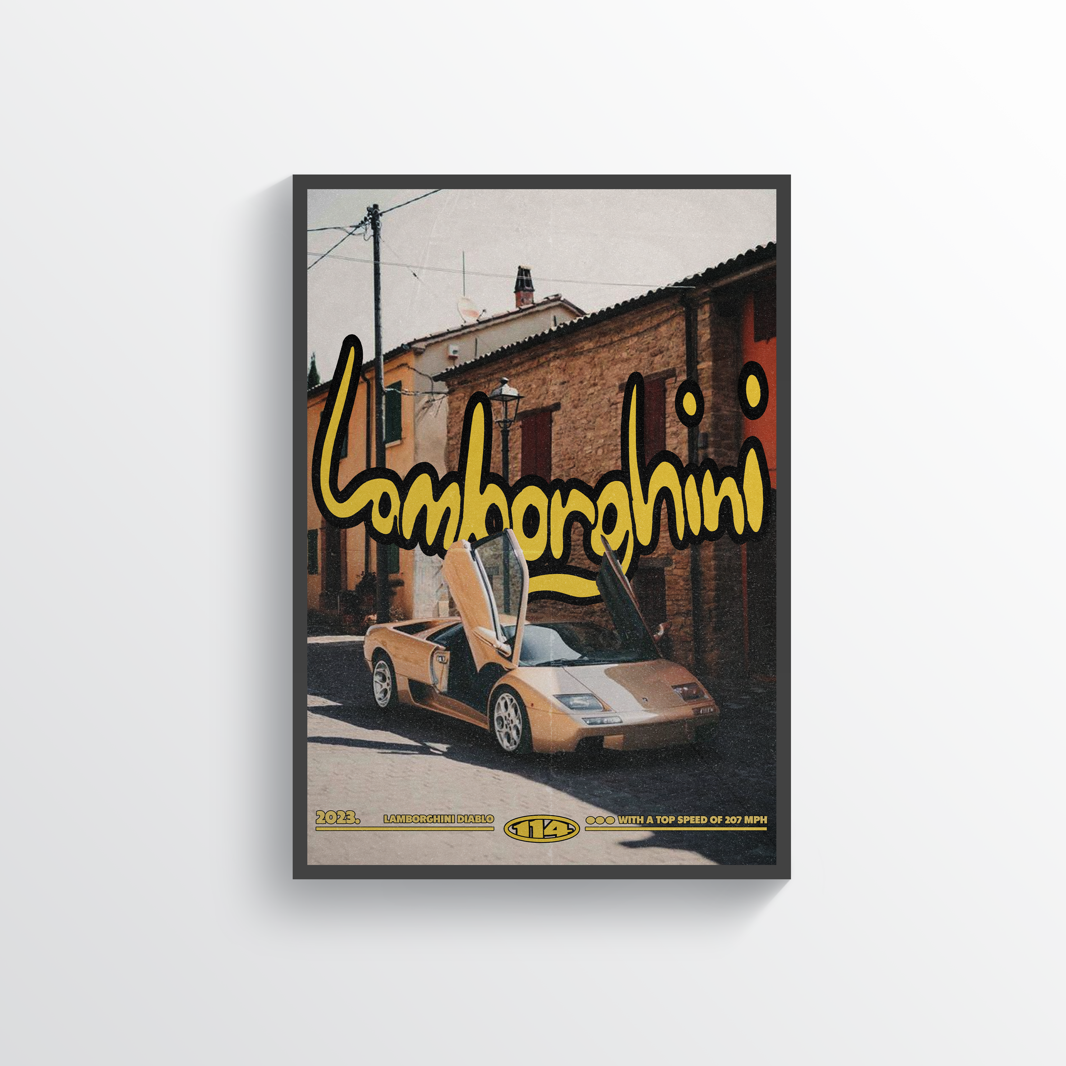 Lamborghini Poster