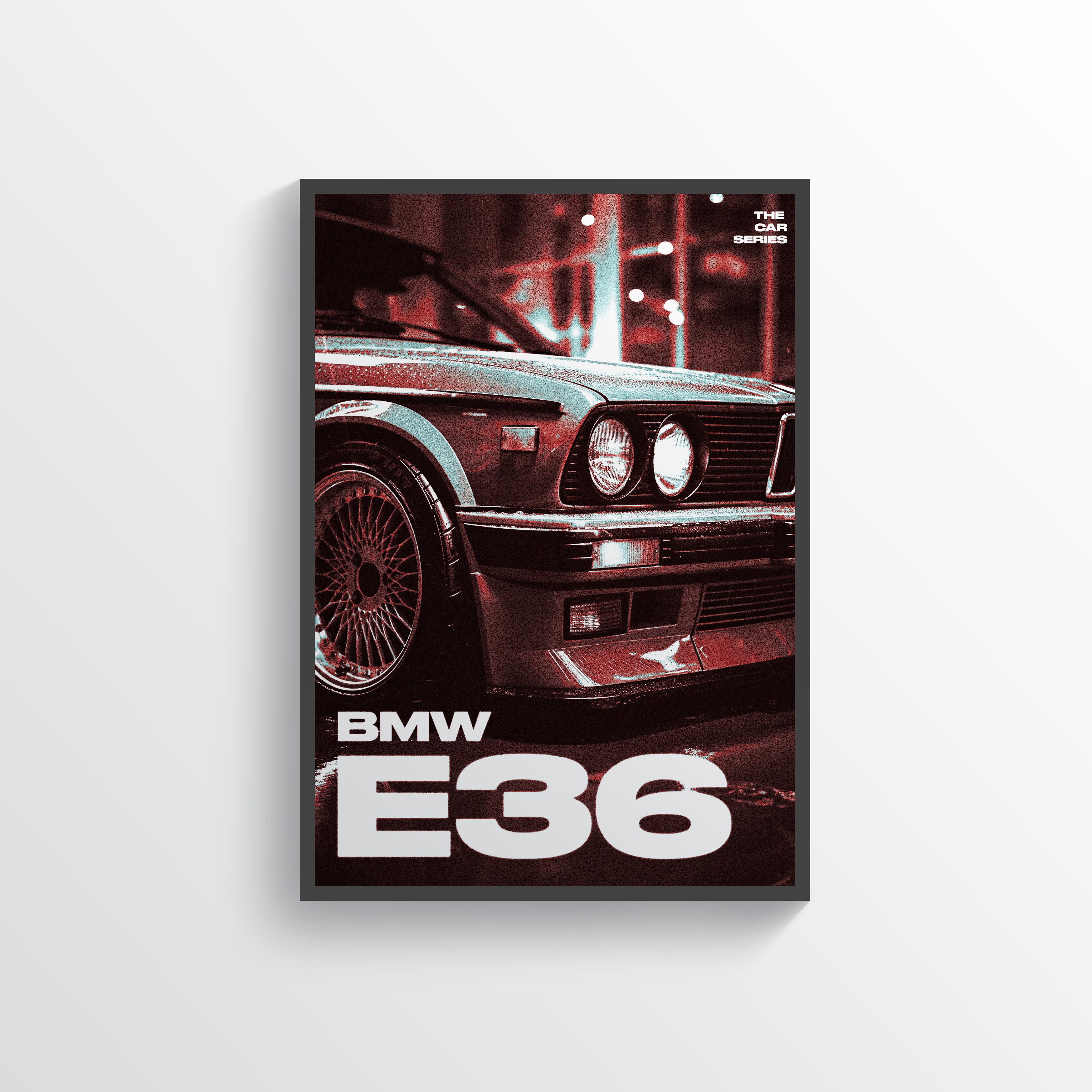 BMW E36 Poster